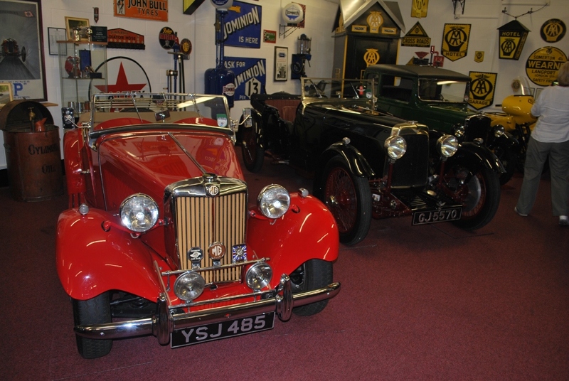 Some of the classic car collection
