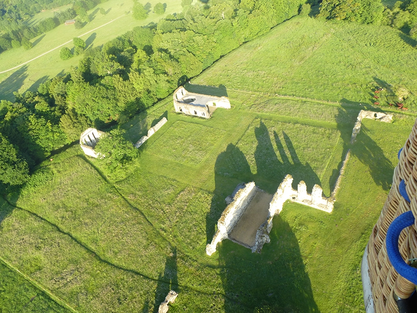 Thanks to Kris Wilkes for this aerial view of Waverly Abbey