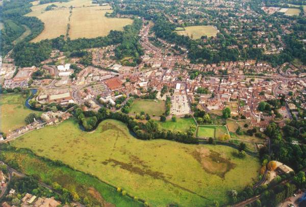 Godalming &amp; the River Wey
