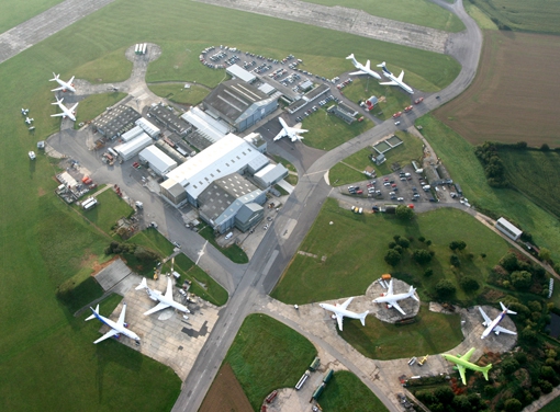 Lasham Gliding Arial shot from Hot Air Balloon Flight