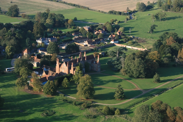 Aerial view of Mapledurham