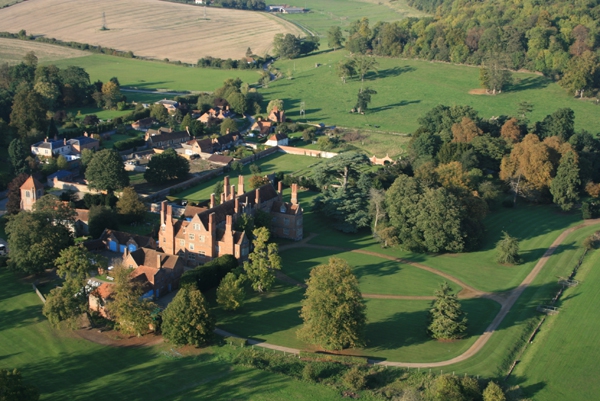 Flight over Mapledurham in a hot air balloon