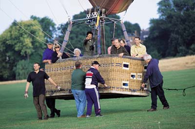 The Hot Air Balloon Basket