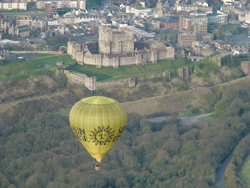 Sunrise Balloon over Dover Castle at Sunrise