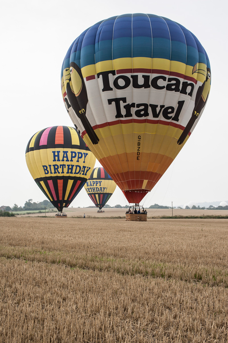 Alton Hampshire Hot Air Balloon Rides Festival Aerial Picture Three