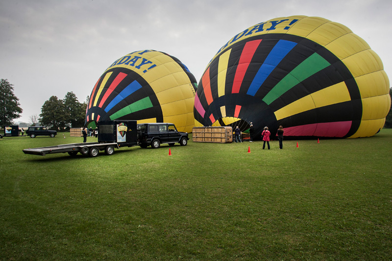 Alton Hampshire Hot Air Balloon Rides Festival Aerial Picture Seven
