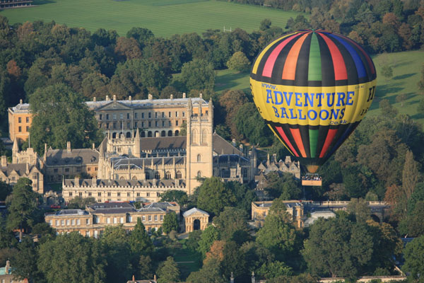 Our hot air balloon rides over&nbsp;Oxford