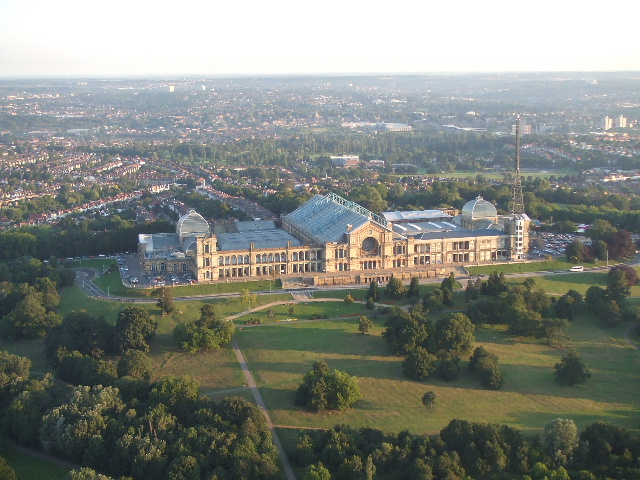 Aerial Photograph of Alexandra Palace