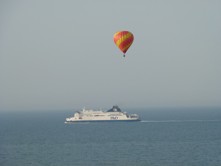 Balloon and Ferry