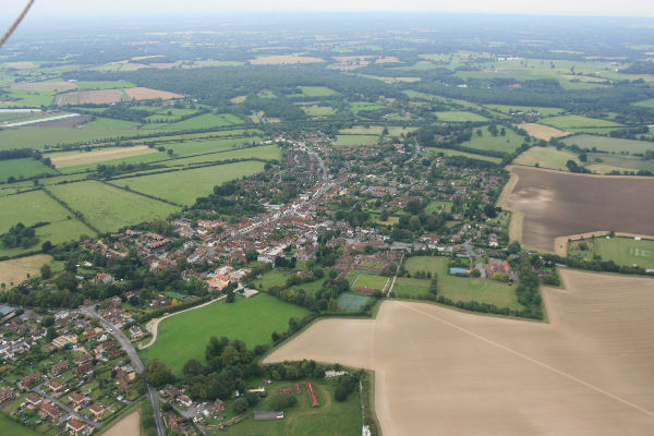 Hot air balloon flights over Odiham