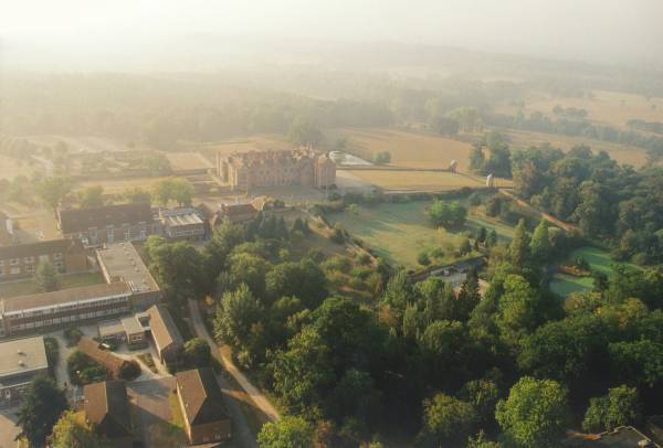 Bramshill police college aerial view