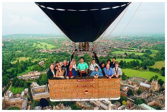 Floating over the dreaming spires
