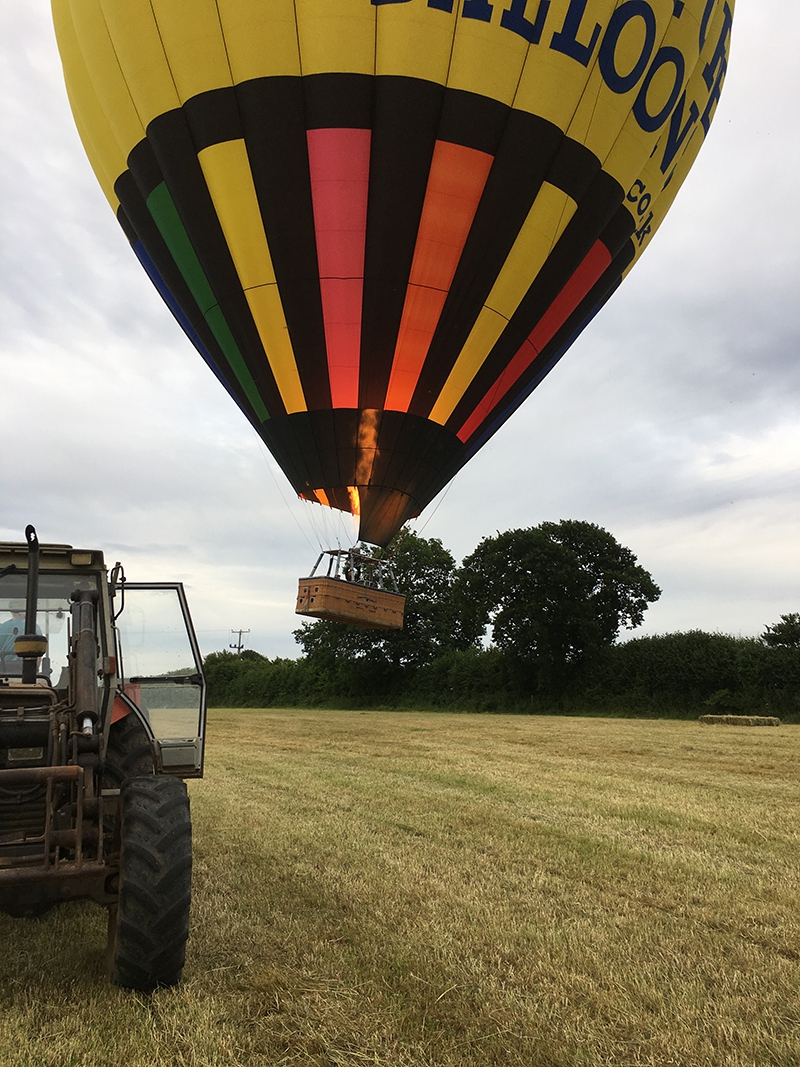 Coming in to land