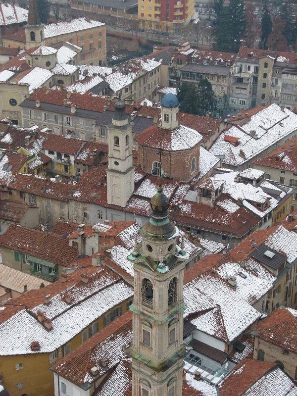 Floating past church steeples