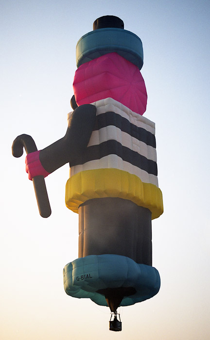 Bertie Bassett balloon