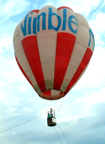 One of the Nimble Balloons used to promote the bread in the 1970&rsquo;s with a series of TV advertisements