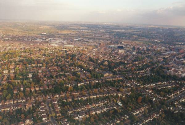 Watford Looking towards Welwyn