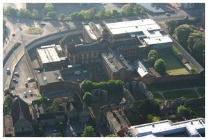 Reading prison from above