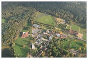 Bramshill Police College ariel view.
