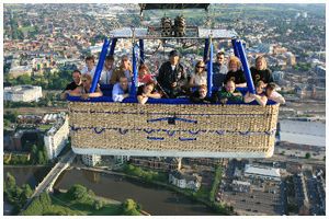 Flying over Reading