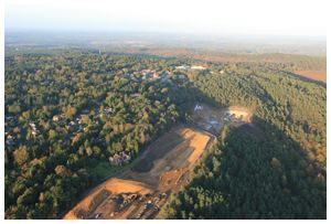 A3 Hindhead Tunnel Aerial picture October 2008