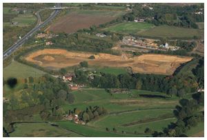 Runfold Sand Pit near Farnham